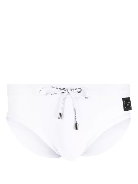 Slip de baie Dolce & Gabbana alb