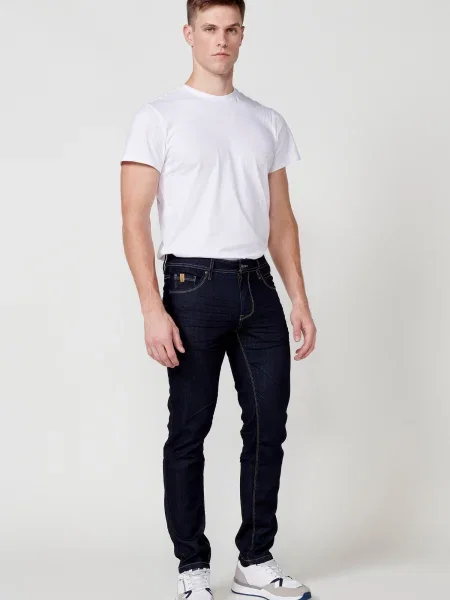 KOROSHI Jeans închis albastru
