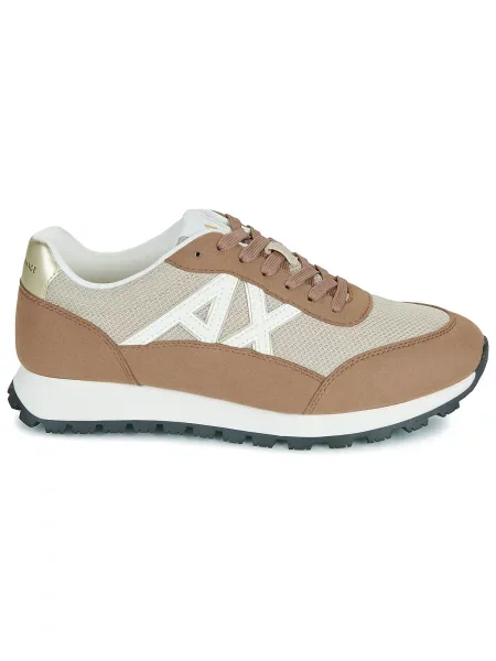 Tenisky Armani Exchange hnedá