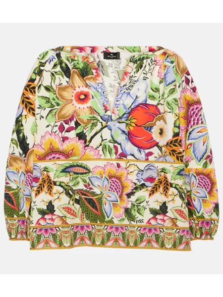Cropp top Etro cu model floral