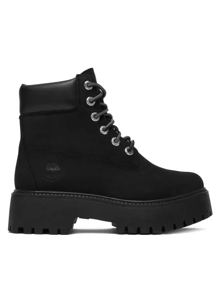 TIMBERLAND Šněrovací kozačky Stone Street' černá