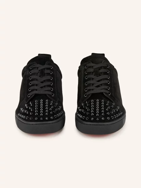 Christian Louboutin Sneakersy Louis Junior Spikes černá
