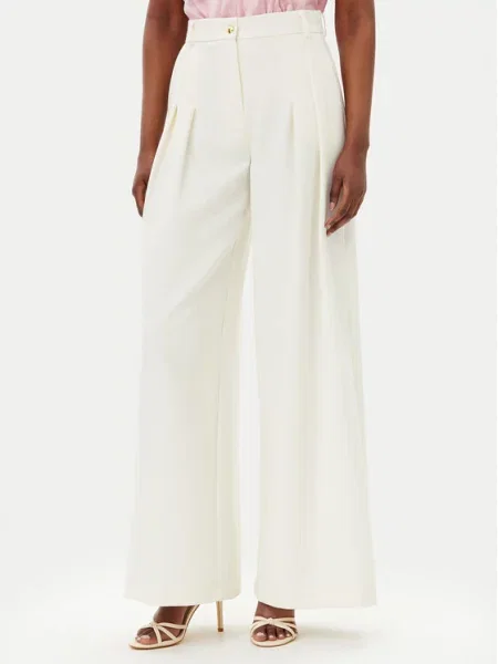 Maryley Штани з тканини Écru