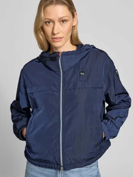 Kurtka trekking z kapturem model BURRAGE' Blauer
