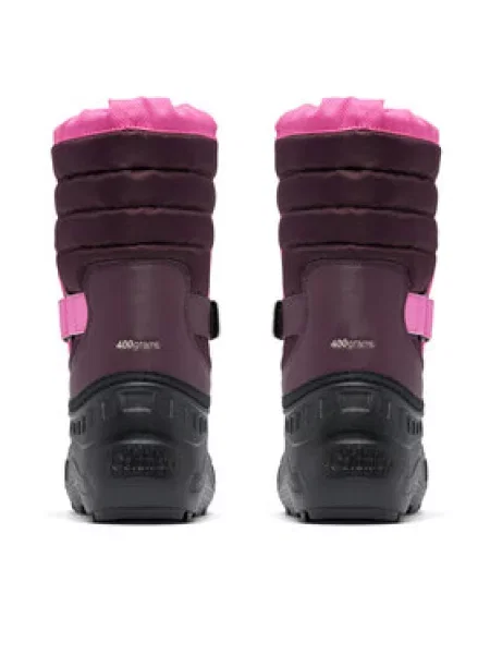 Čizme za snijeg Columbia Youth Powderbug Snowlite ružičasta