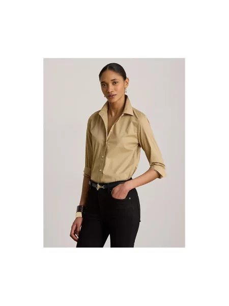 Koszula Ralph Lauren beżowa