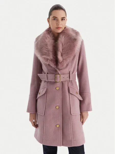 Marciano Guess Volneni plašč vijolična