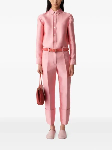 Lung cămașă Calvin Klein roz
