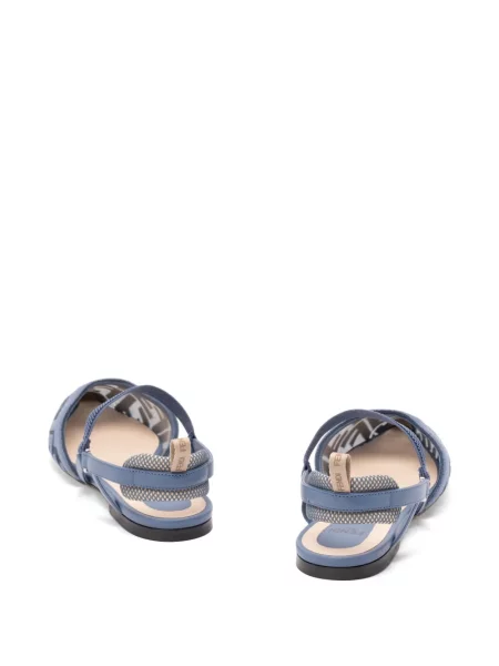 Pantofi cu toc Fendi albastru