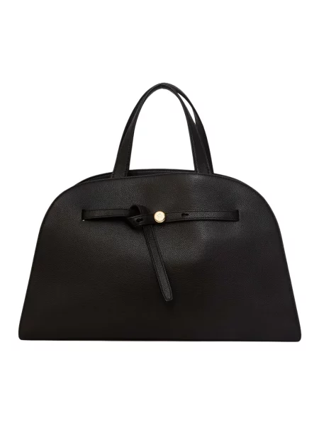 Torebka Tory Burch skórzana czarna