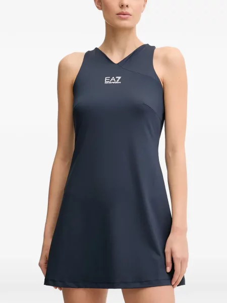 Krótkie szorty Ea7 Emporio Armani niebieskie