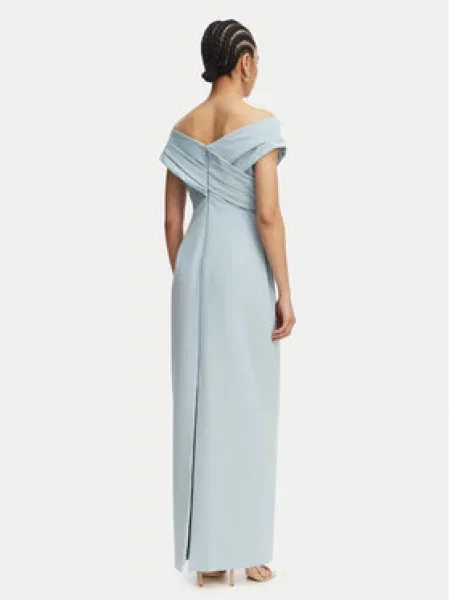 LAUREN RALPH LAUREN Večerné šaty Svetlo modrá