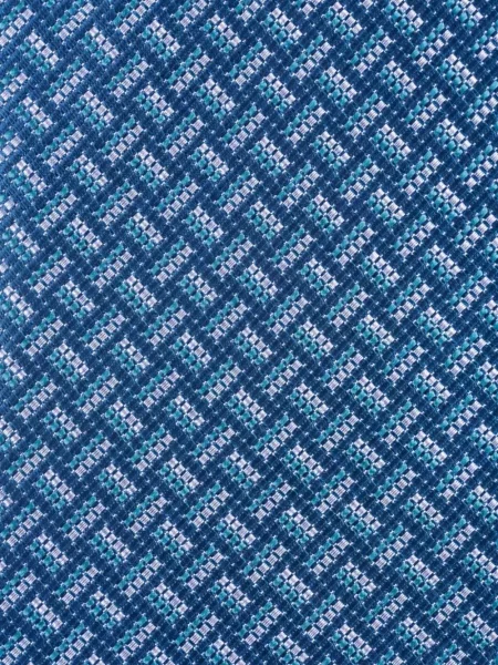 Cravată Brioni cu imprimeu geometric albastru
