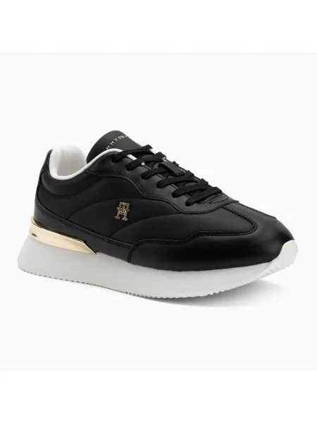 Sneakerși Tommy Hilfiger negru