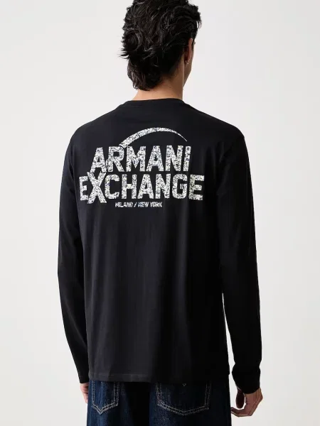 Tricou cu mânecă lungă Armani Exchange