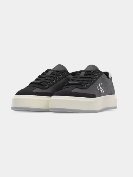 Sneakersy Calvin Klein Basket Cups Lup Wt Lth Su čierna