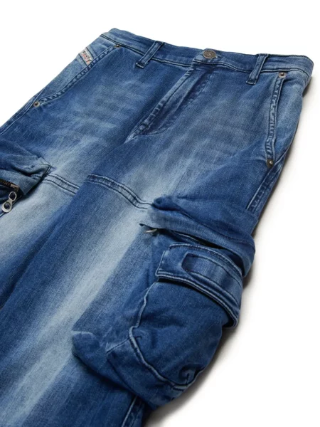 Jeansy dziecięce Diesel niebieskie