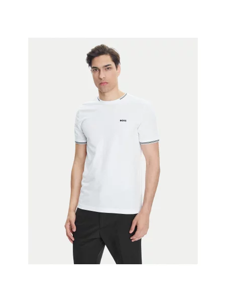 BOSS T-shirt Taul Regular Fit bijela