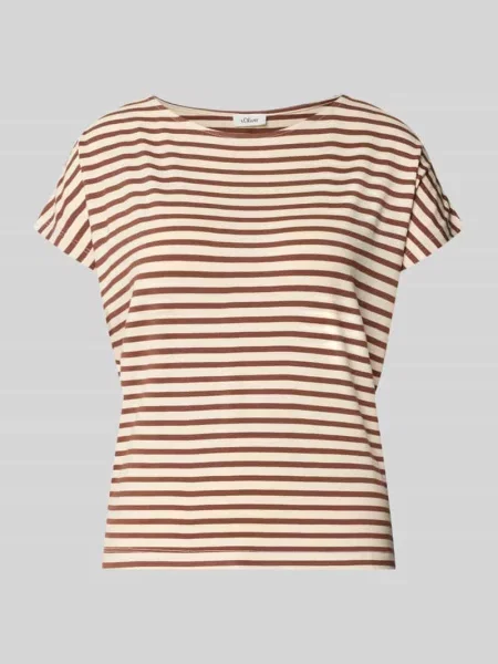 T-shirt z mieszanki o kroju relaxed fit S.oliver Red Label