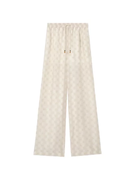 Pantaloni Burberry de mătase
