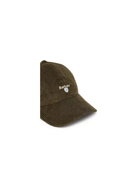 Kšiltovka Barbour Preston Khaki bílá