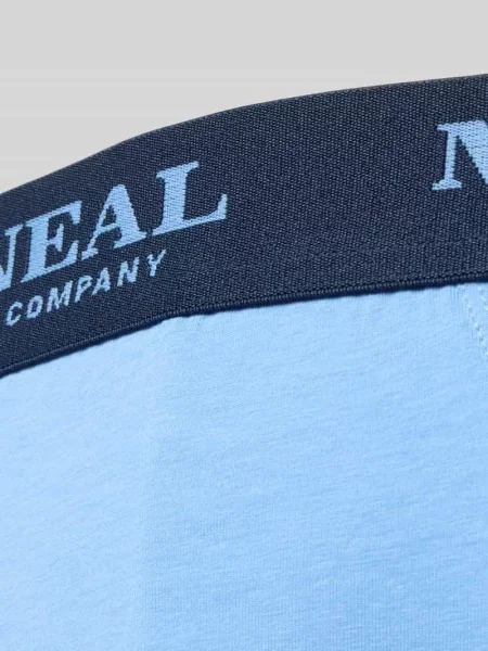 Figi z detale z logo w zestaw 3 szt. Mcneal niebieski