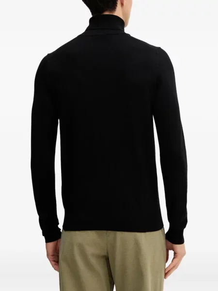 Pulover Trussardi cu broderie negru