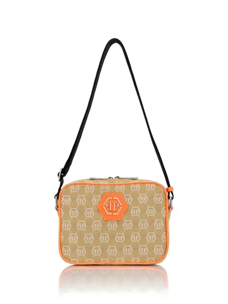 Geantă crossbody Philipp Plein din jacard