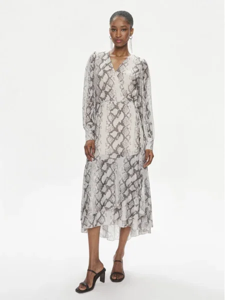 Bruuns Bazaar Rochie de zi Nora Bej negru