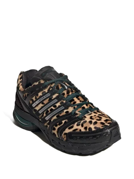 Sneakers Adidas με λεοπαρ μοτιβο μαύρο