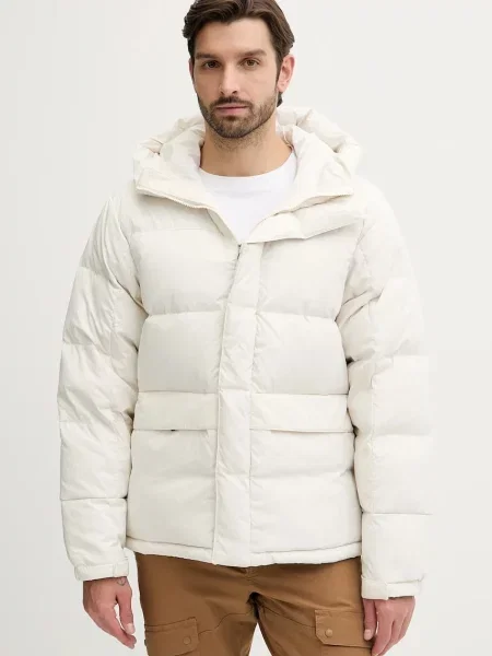 The North Face geacă de puf HMLYN de iarnă oversize bej