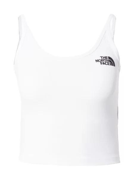THE NORTH FACE Top negru / alb