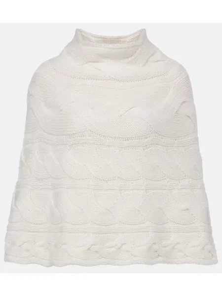 Geacă Lisa Yang din cașmir alb