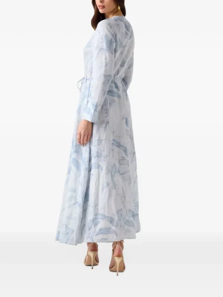 Rochie tip cămașă Guess alb