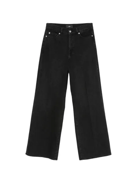 Blugi cu picior larg Seven negru