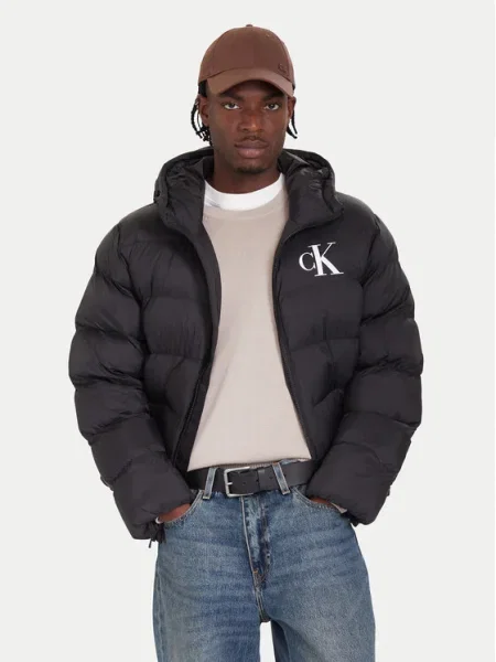 Calvin Klein Jeans Geacă de iarnă negru