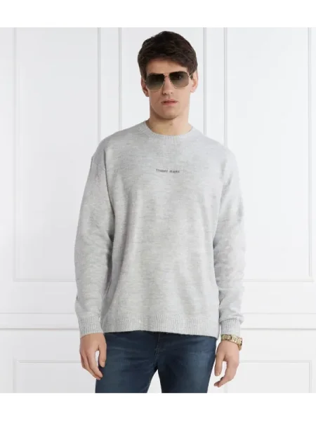Tommy Jeans Pulover gri