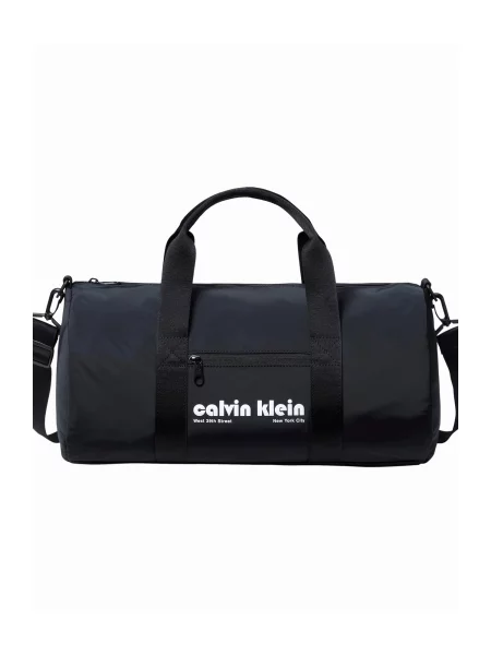 Calvin Klein Jeans Športová taška Ckj Graphic Ck Crossbody Duffle čierna