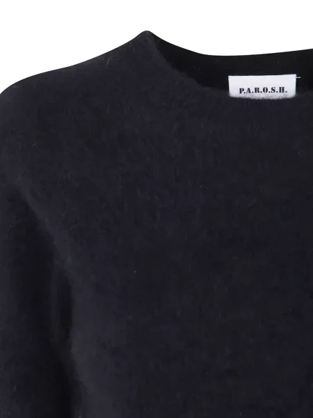 Scurt pulover P.a.r.o.s.h. negru