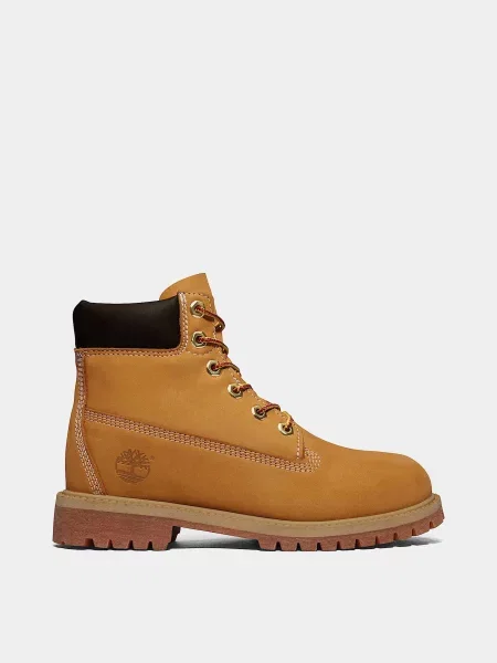Детские ботинки Timberland желтые