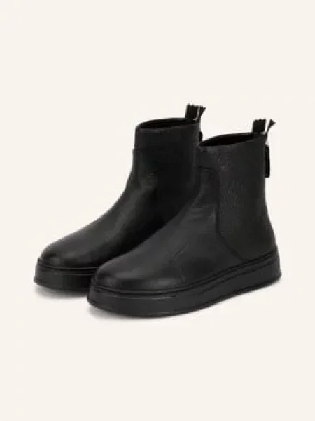 Agl Boots Na Platformě Giuly černá