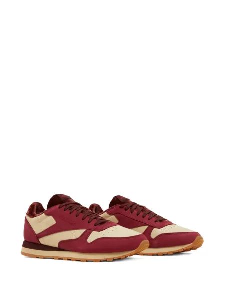 Sneakerși Reebok Classic Leather din piele clasici roșu