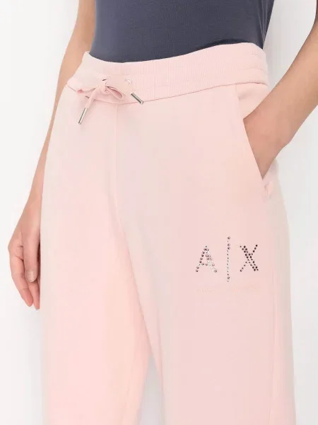 Спортивные штаны Armani Exchange розовые