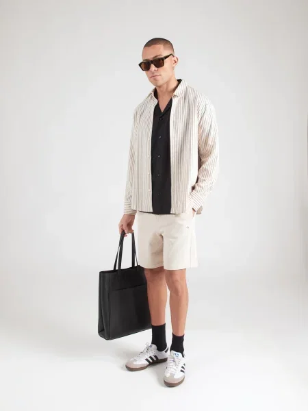Calvin Klein Cămașă | Relaxed fit negru