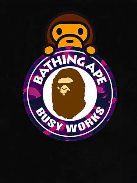 Tricou A Bathing Ape® negru