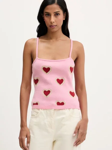 Tricou Never Fully Dressed roz