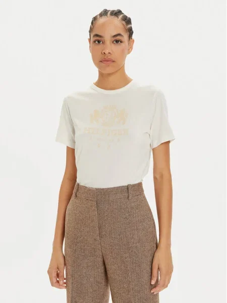 Tommy Hilfiger Tricou | alb