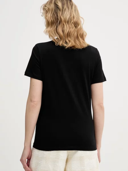 Karl Lagerfeld basic tričko černé