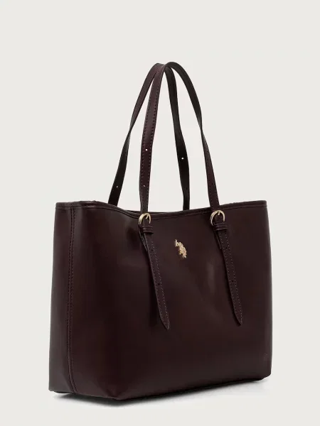 Rucsac U.s. Polo Assn. din piele roșu