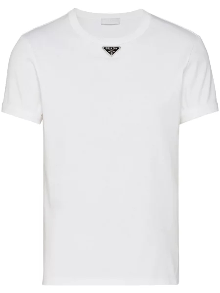 Tricou Prada alb